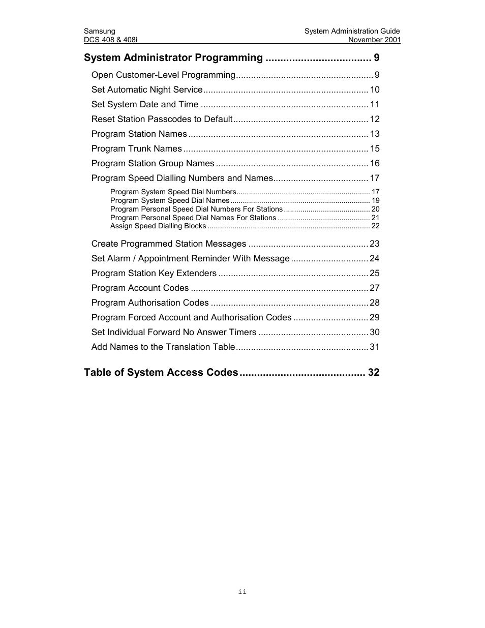 Samsung DCS-408i User Manual | Page 7 / 41