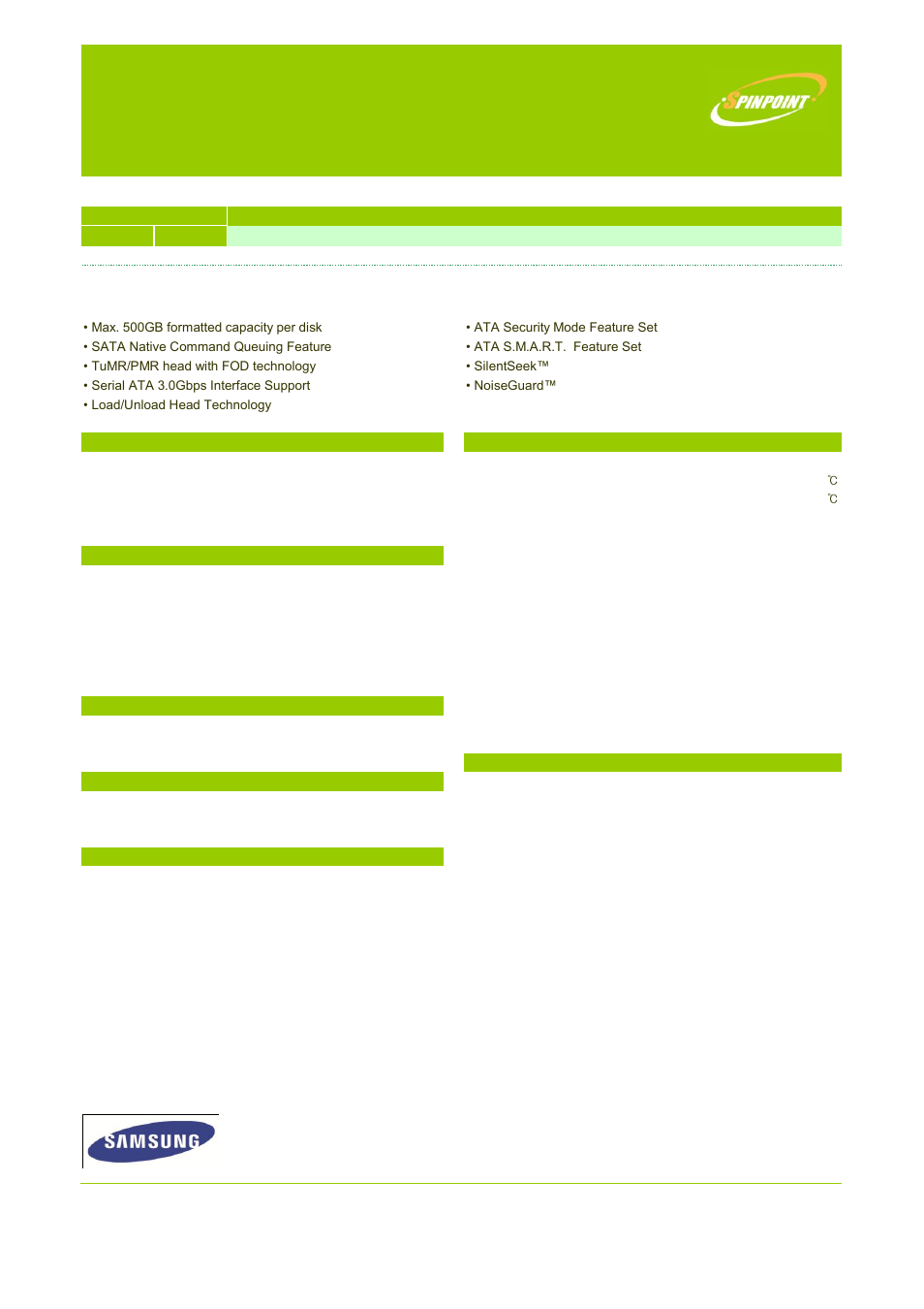 Samsung HN-M101MBB User Manual | 1 page