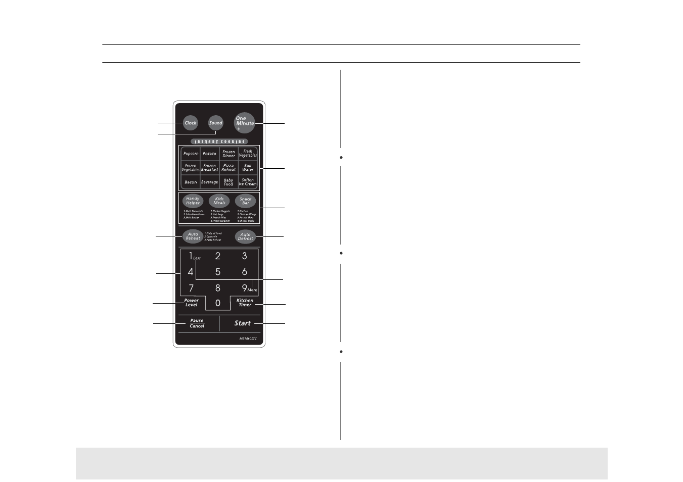 Your new microwave oven | Samsung MW1040WC User Manual | Page 8 / 24