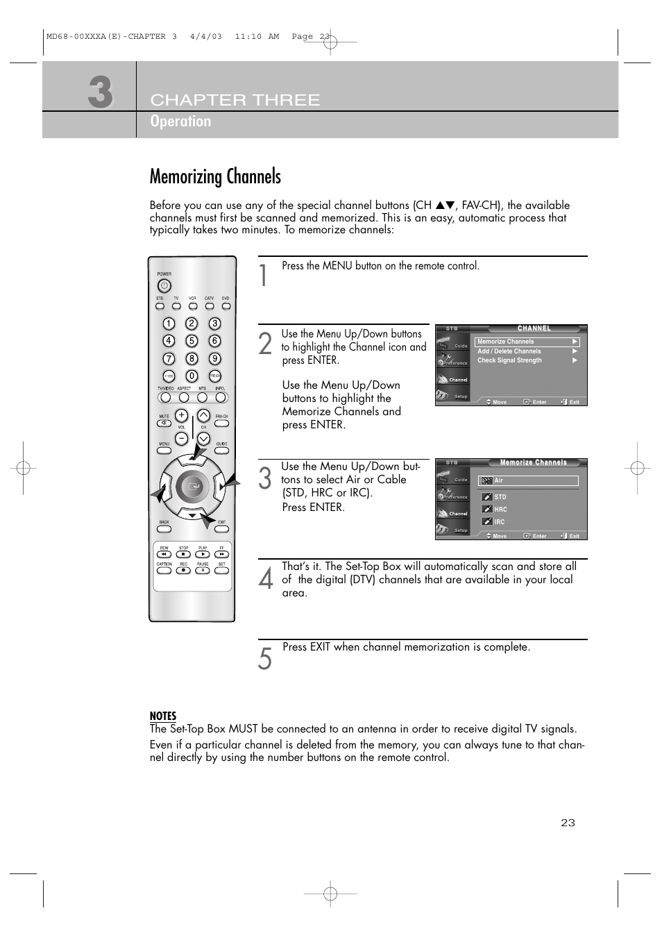 Samsung SIR-T351 User Manual | Page 23 / 51