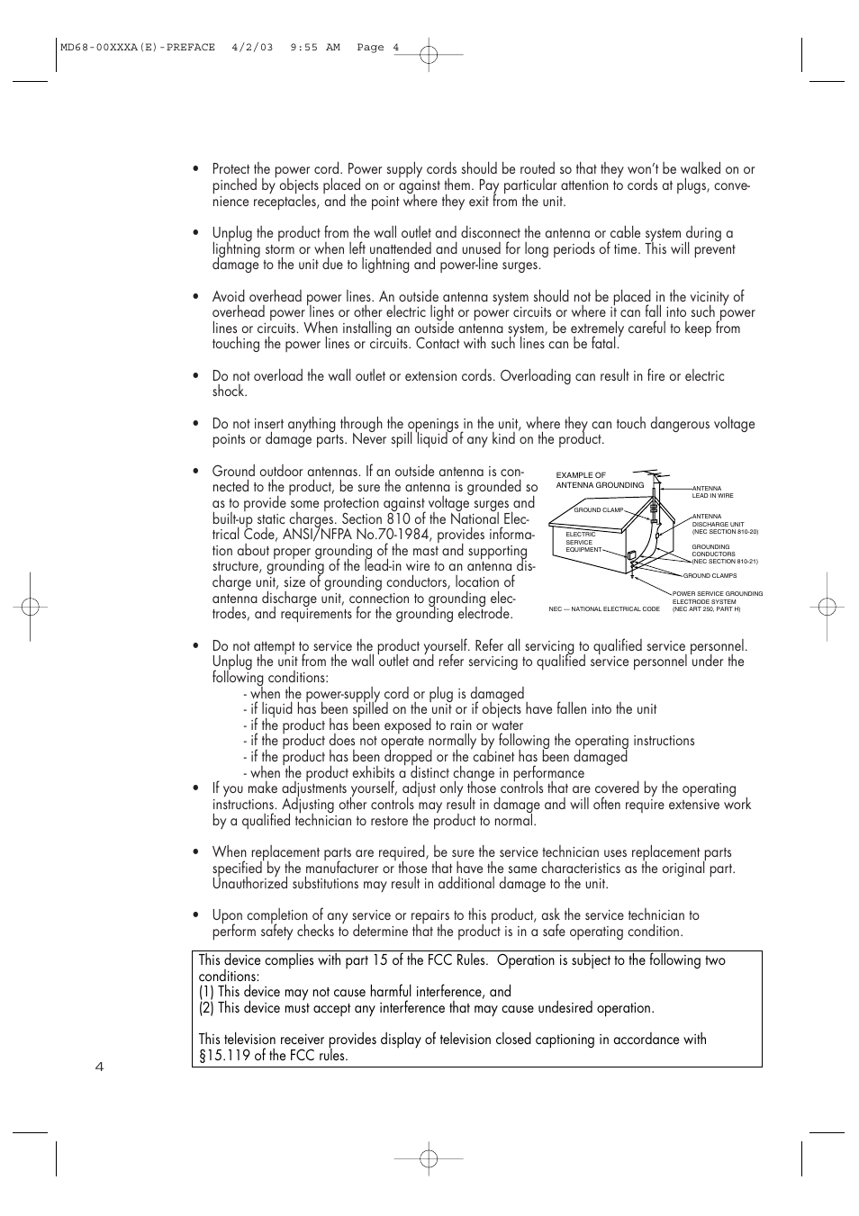 Samsung SIR-T351 User Manual | Page 4 / 51