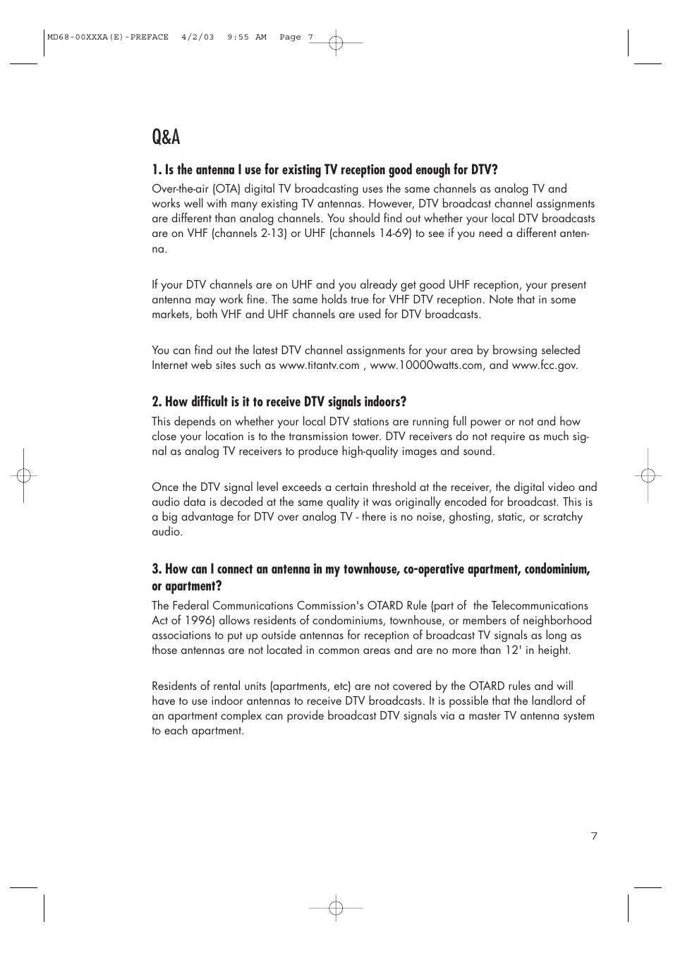 Samsung SIR-T351 User Manual | Page 7 / 51