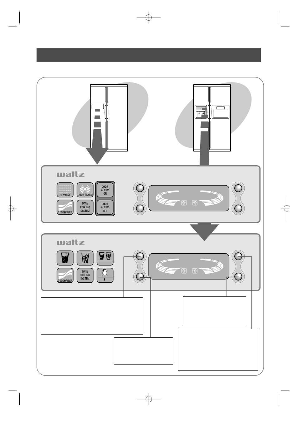 Front control part | Samsung SR-S28NTA User Manual | Page 10 / 34