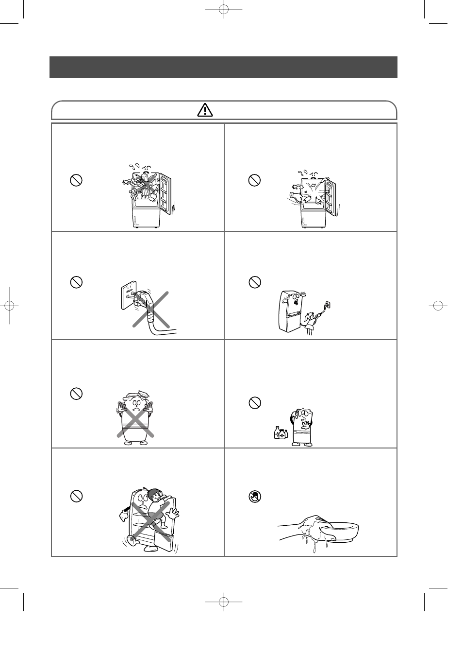 Caution for safety | Samsung SR-L626EV User Manual | Page 5 / 34