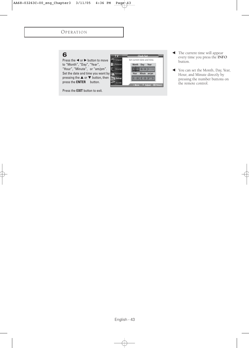 Samsung DynaFlat TX R3075WH User Manual | Page 43 / 80