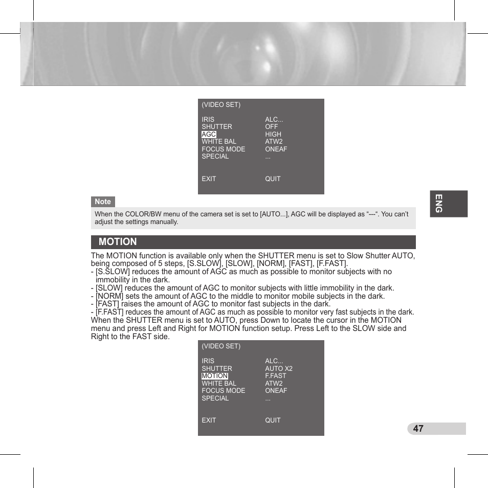 Motion | Samsung C6435(P) User Manual | Page 47 / 80
