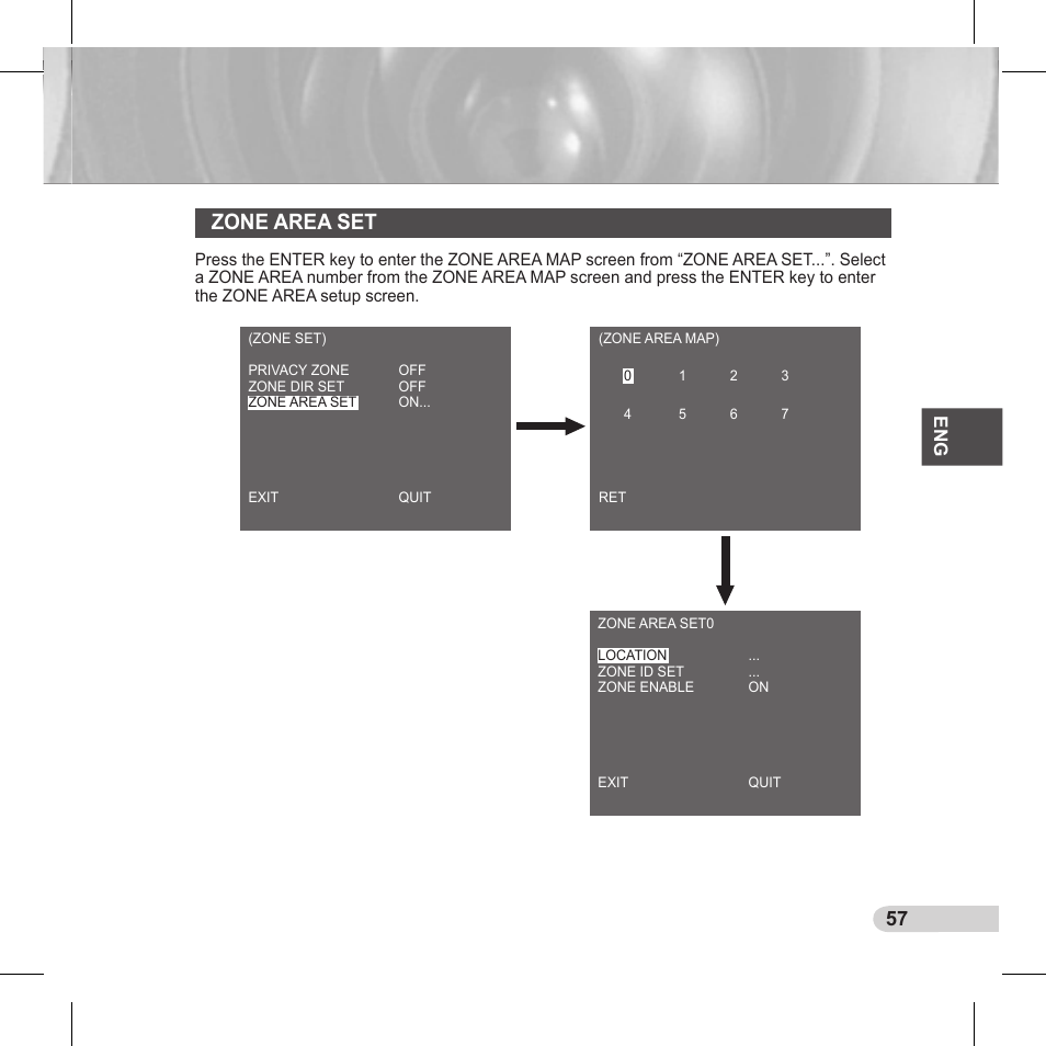 Zone area set | Samsung C6435(P) User Manual | Page 57 / 80