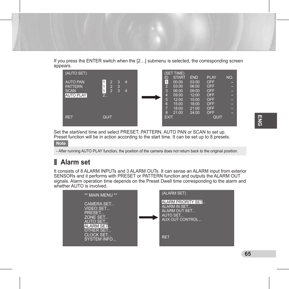 Alarm set | Samsung C6435(P) User Manual | Page 65 / 80