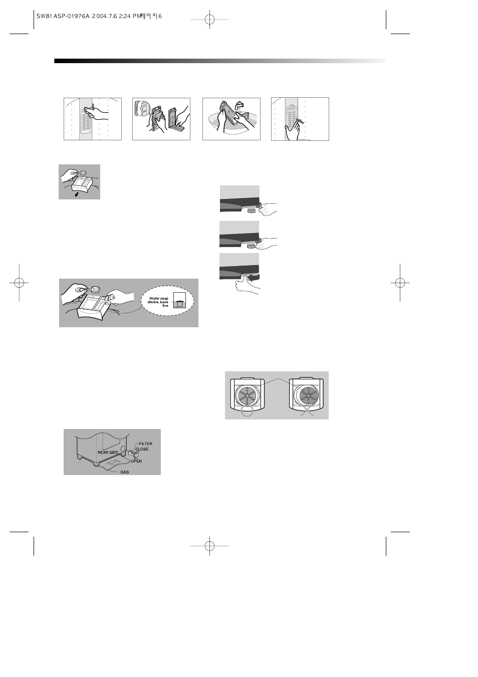 Samsung SW81ASP User Manual | Page 6 / 10