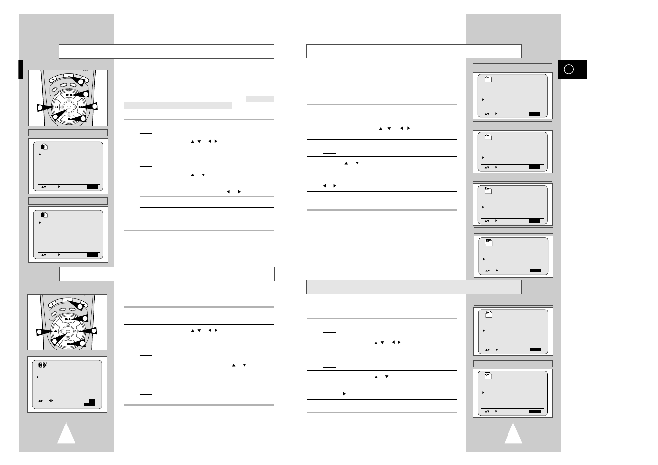 Selecting the rf out sound mode (b/g-d/k), Choosing your language | Samsung SV-6332X User Manual | Page 10 / 24