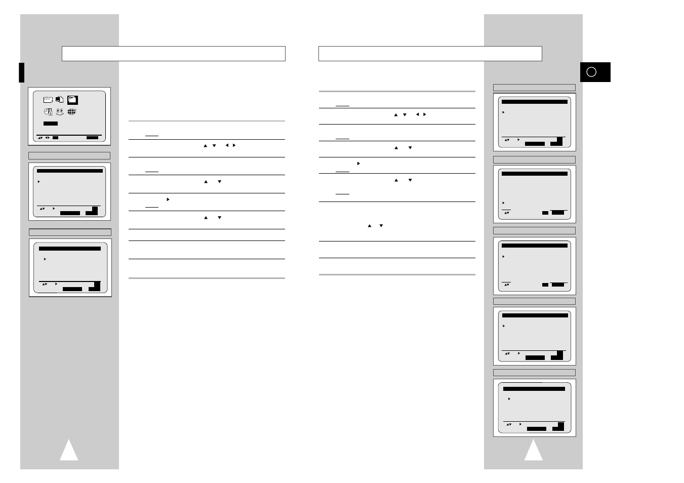 Changing the preset station table, Clearing a preset station | Samsung SV-6332X User Manual | Page 12 / 24