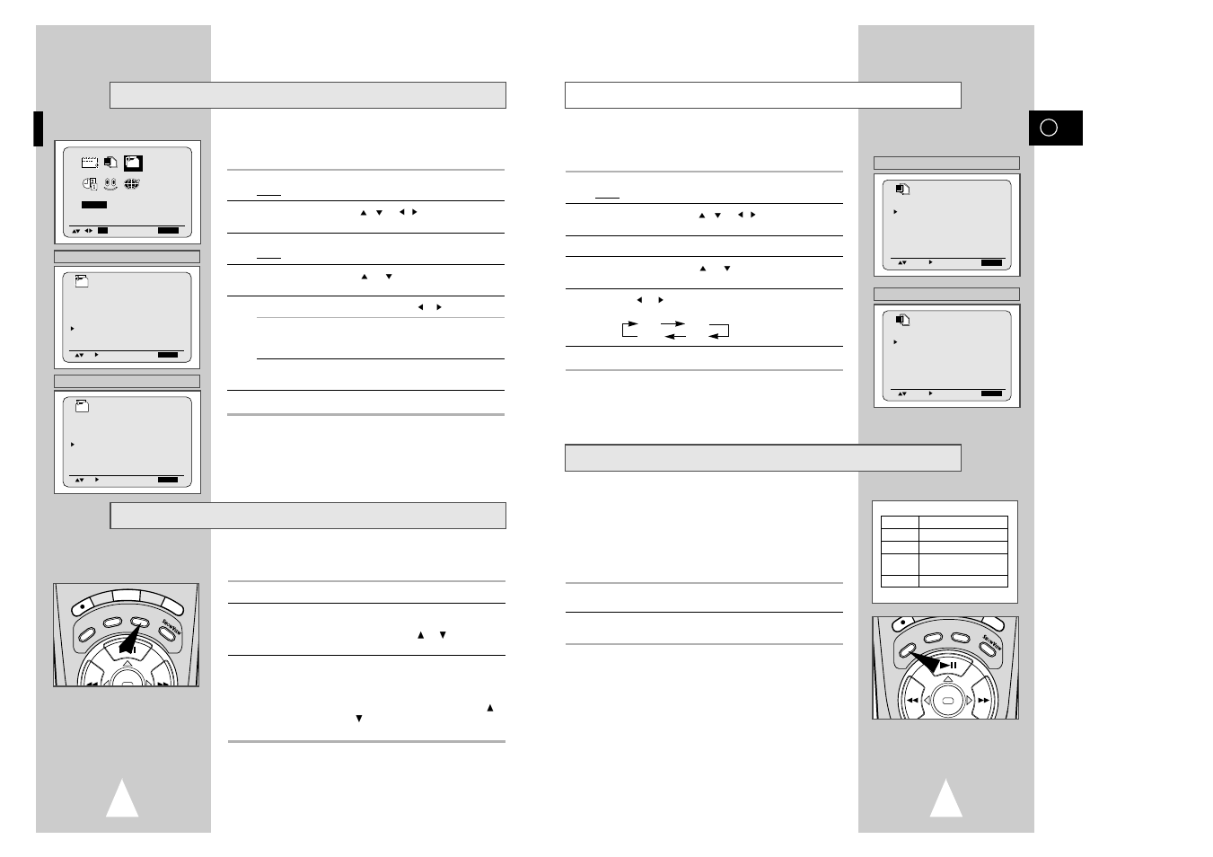 Selecting the cassette type, Selecting the recording speed, Setting the av2 connection | Switching between the tv and vcr modes | Samsung SV-6332X User Manual | Page 13 / 24