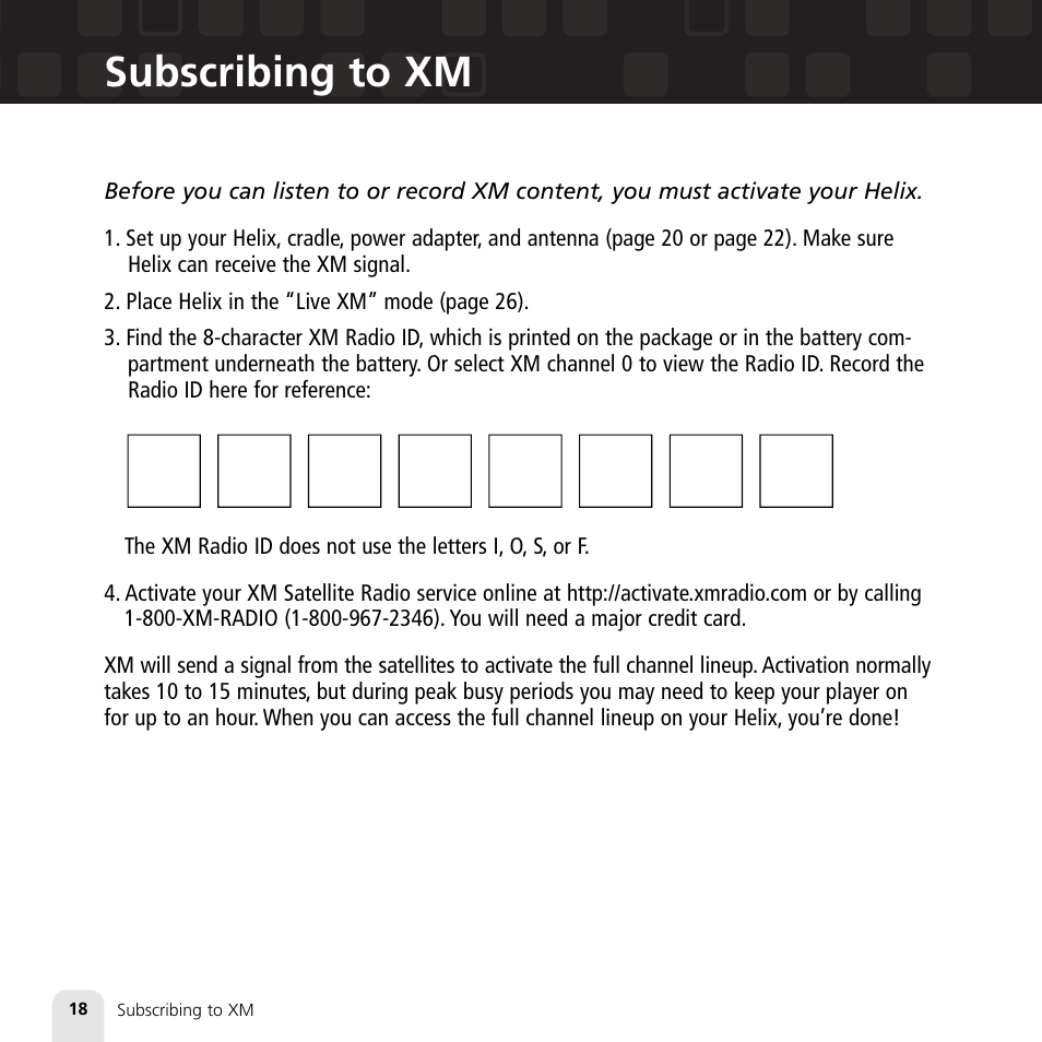 Samsung XM2go User Manual | Page 18 / 92