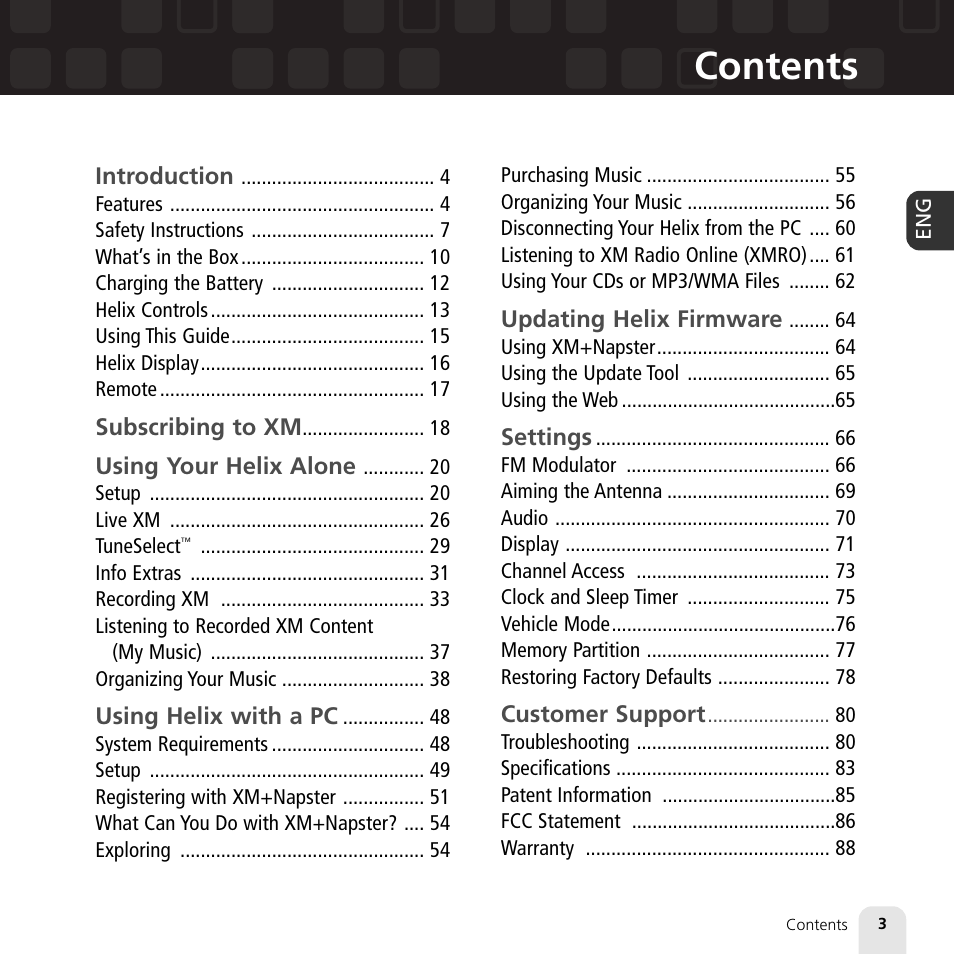 Samsung XM2go User Manual | Page 3 / 92