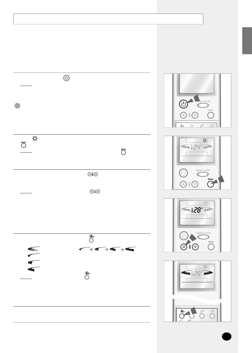 Heating your room | Samsung AQ12PGGE User Manual | Page 11 / 26