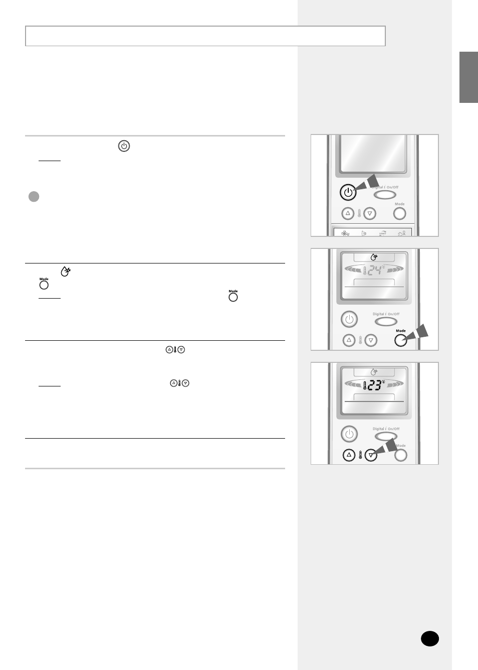 Removing excess humidity | Samsung AQ12PGGE User Manual | Page 13 / 26