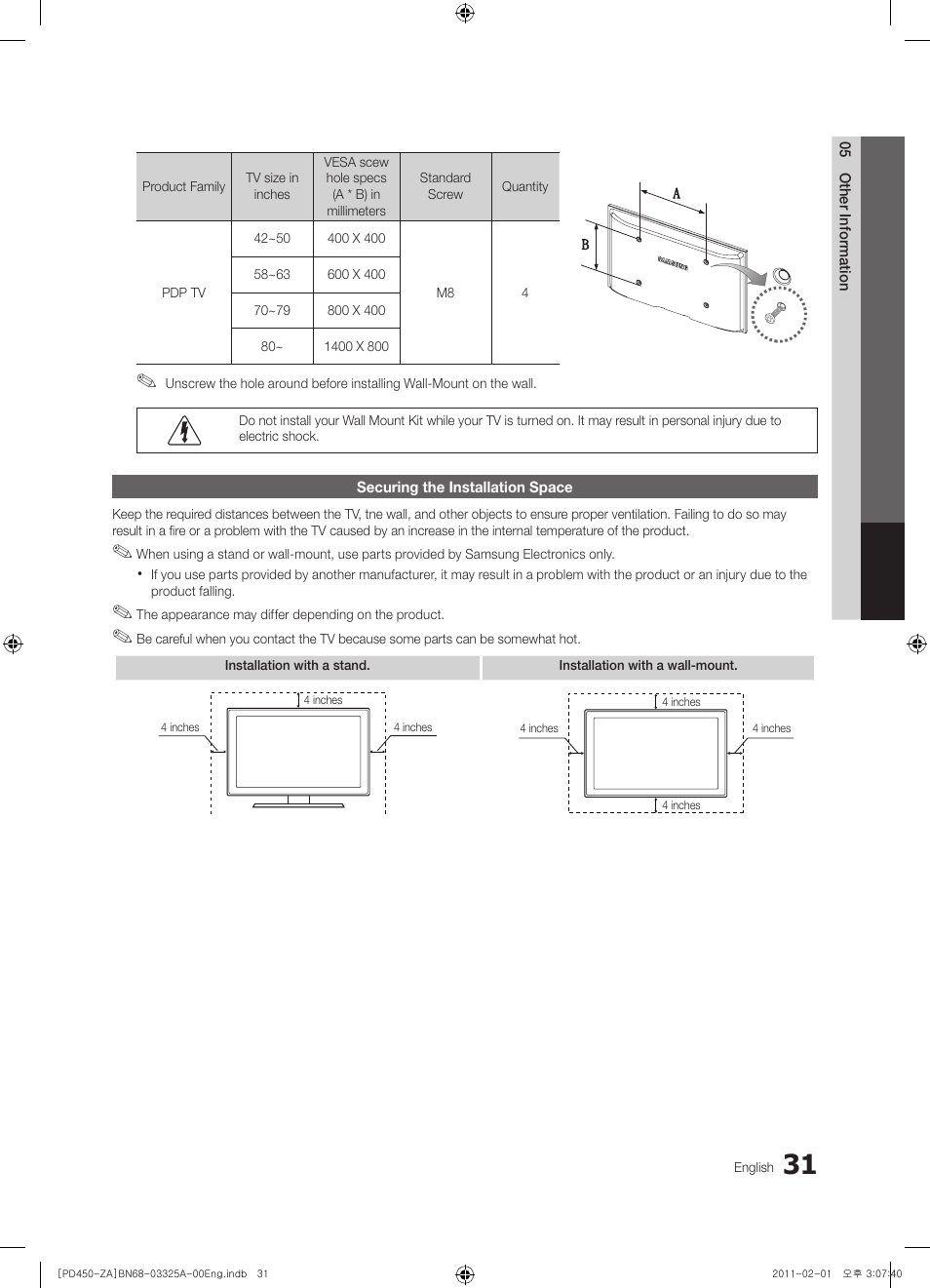 Samsung 440 User Manual | Page 31 / 38