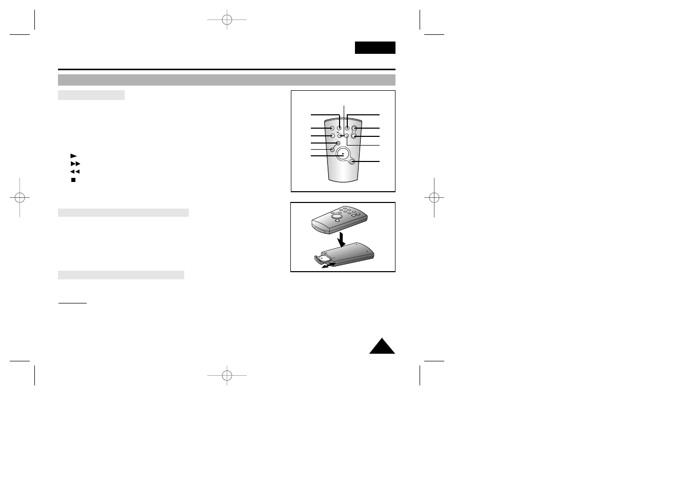 Getting to know your camcorder, English | Samsung VP-W70 User Manual | Page 15 / 65