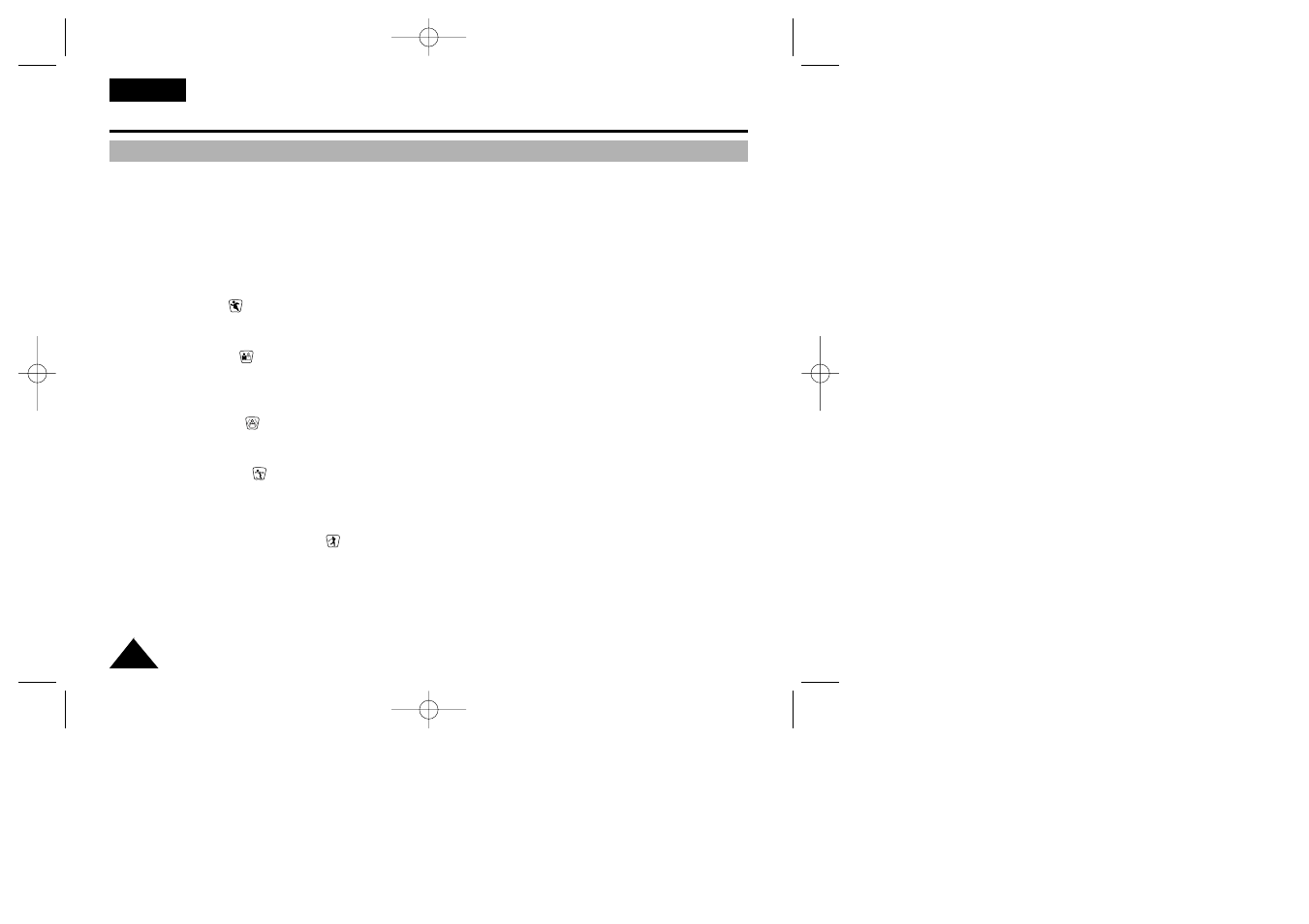 Advanced shooting | Samsung VP-W70 User Manual | Page 36 / 65