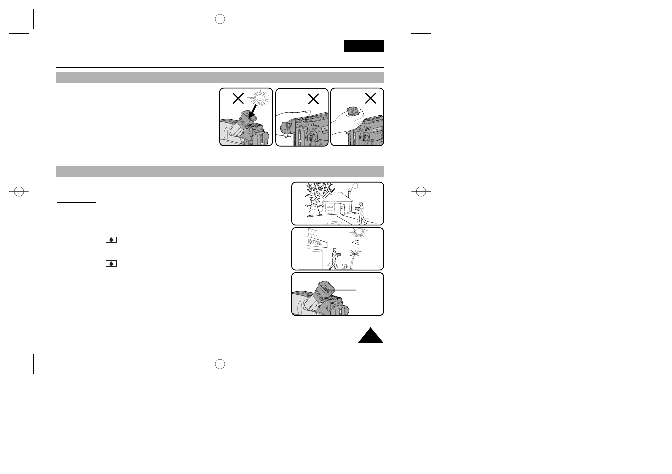 Precautions and safety instructions | Samsung VP-W70 User Manual | Page 5 / 65