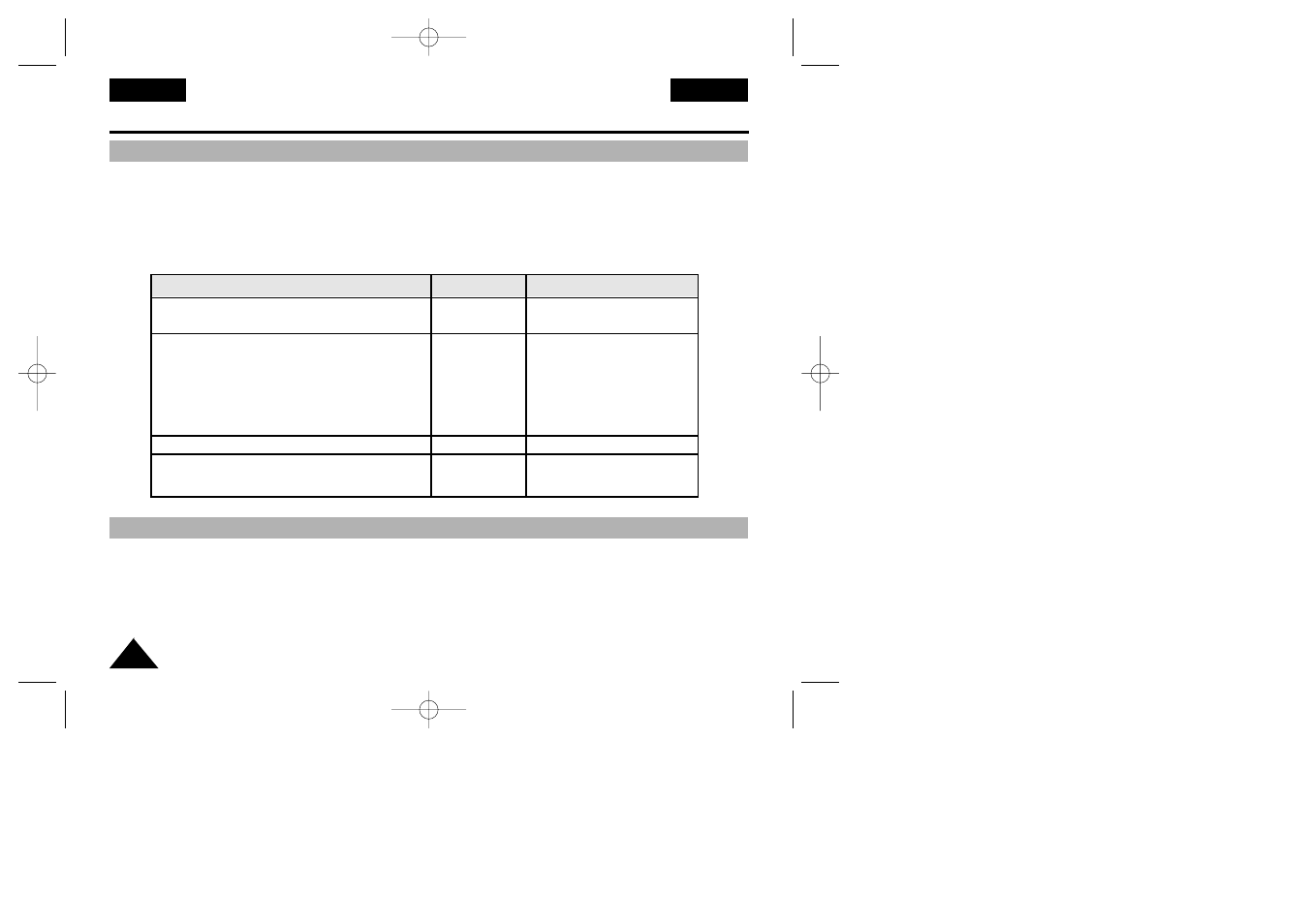 Advanced shooting | Samsung VP-W70 User Manual | Page 50 / 65