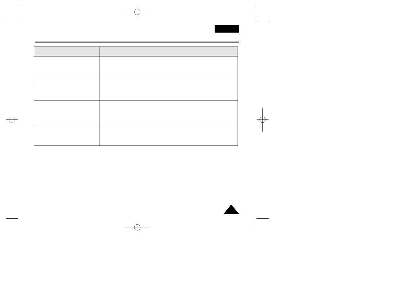 Troubleshooting check | Samsung VP-W70 User Manual | Page 59 / 65