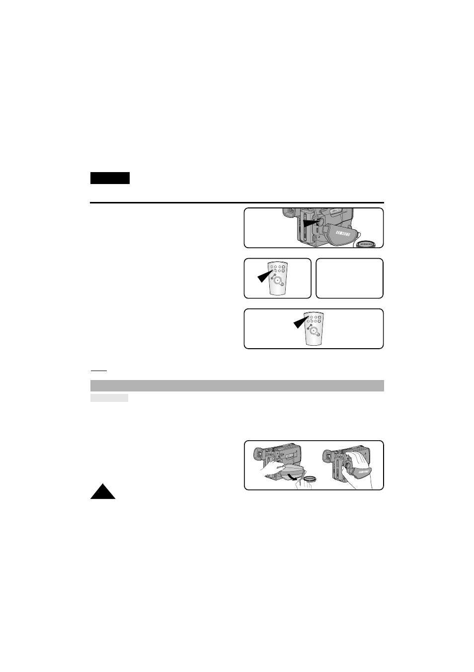 Preparing | Samsung VP-W63Hi User Manual | Page 16 / 64