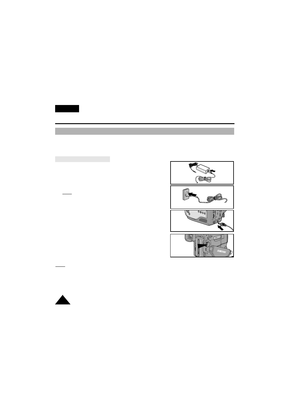 Preparing | Samsung VP-W63Hi User Manual | Page 18 / 64