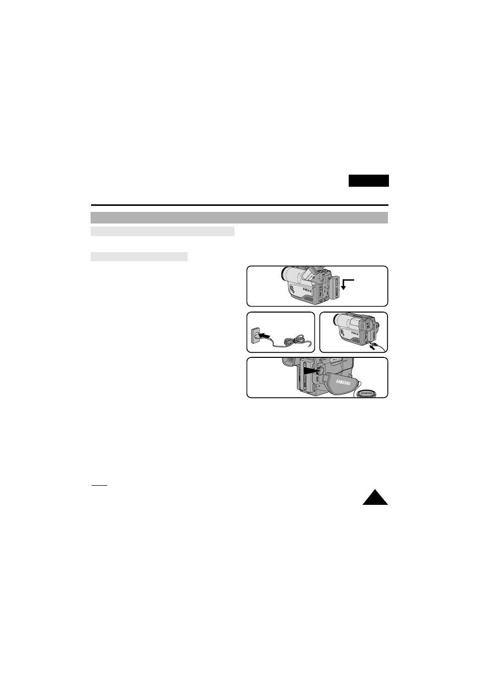 Preparing | Samsung VP-W63Hi User Manual | Page 19 / 64