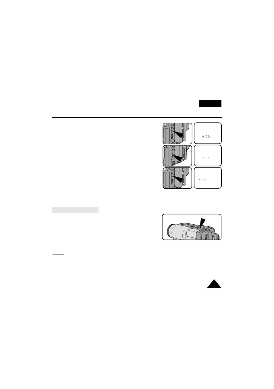Advanced shooting, English | Samsung VP-W63Hi User Manual | Page 41 / 64