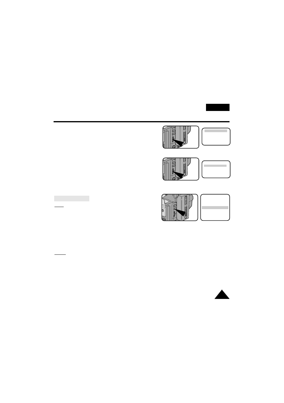Advanced shooting, English | Samsung VP-W63Hi User Manual | Page 43 / 64