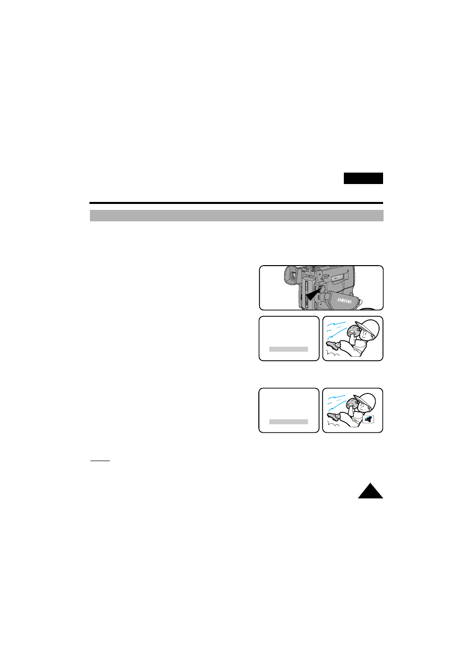 Advanced shooting | Samsung VP-W63Hi User Manual | Page 45 / 64