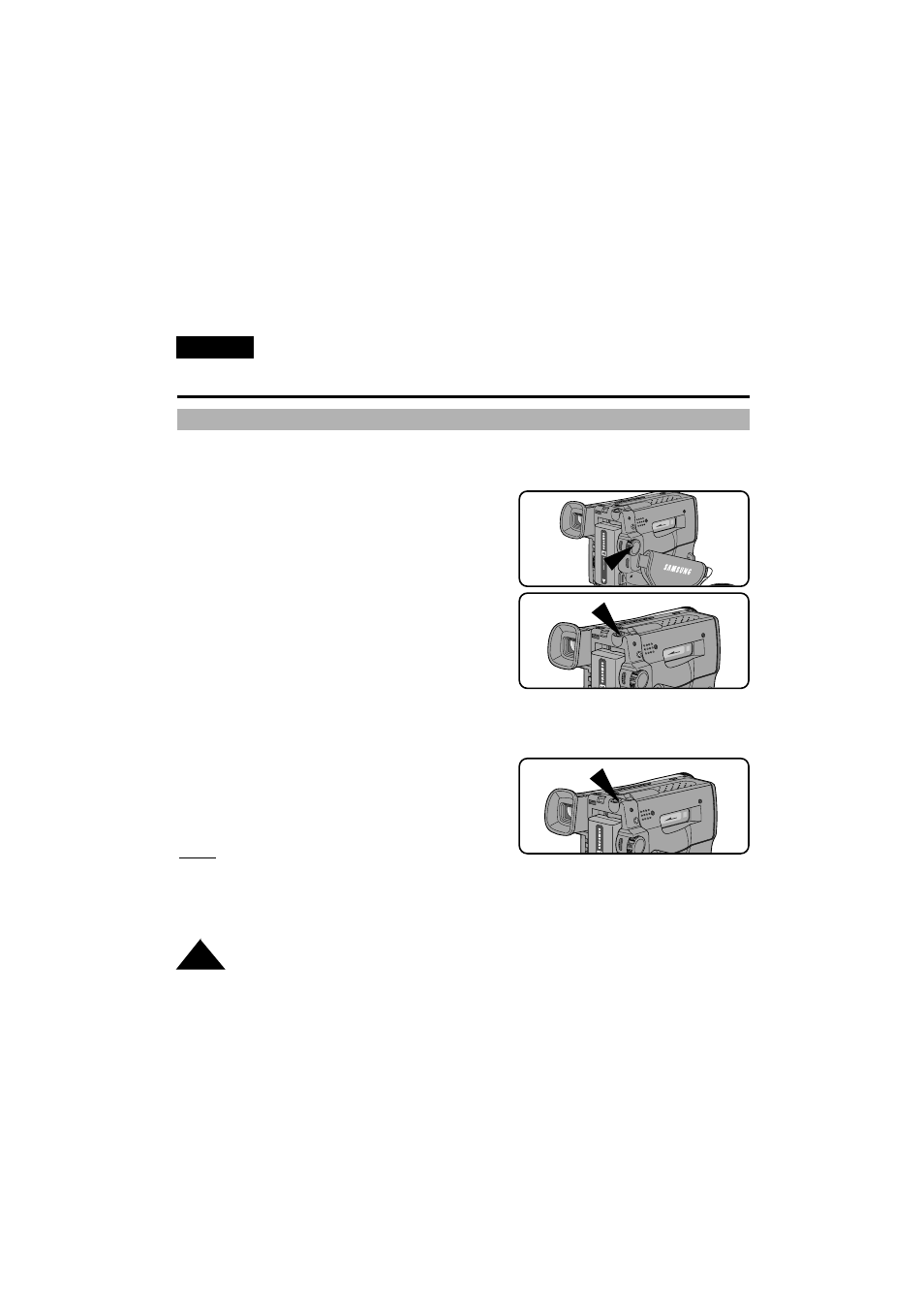 Advanced shooting | Samsung VP-W63Hi User Manual | Page 46 / 64