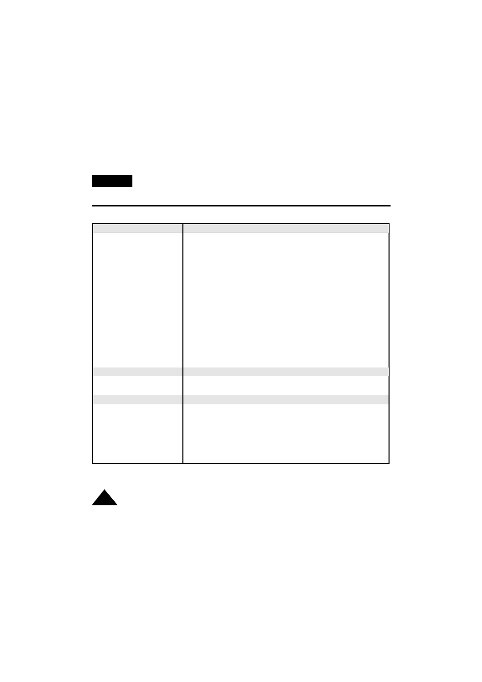 Specifications | Samsung VP-W63Hi User Manual | Page 60 / 64
