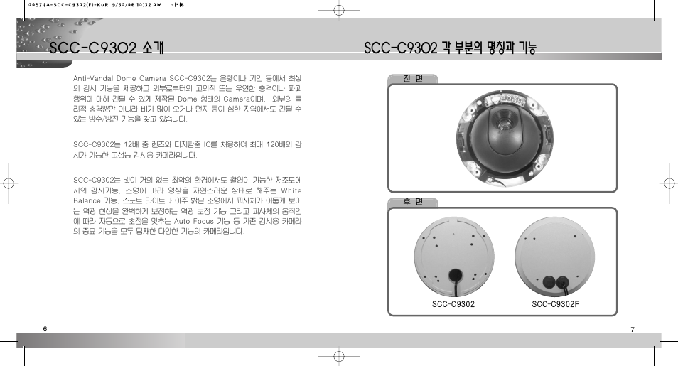 Samsung SCC-C9302(F) User Manual | Page 4 / 27