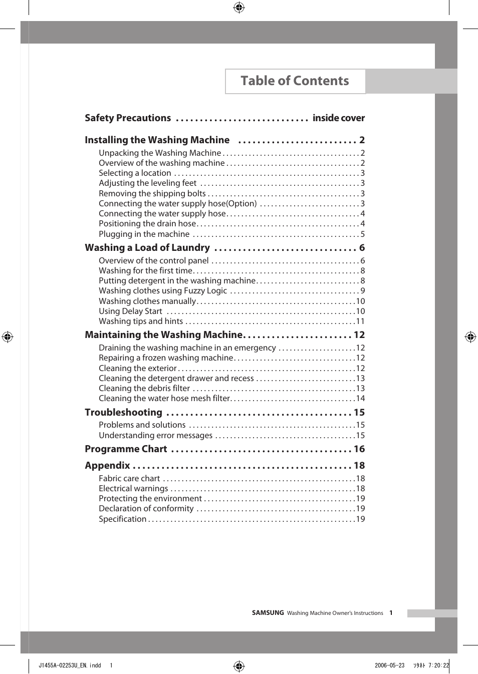 Samsung J1455AS User Manual | Page 5 / 24