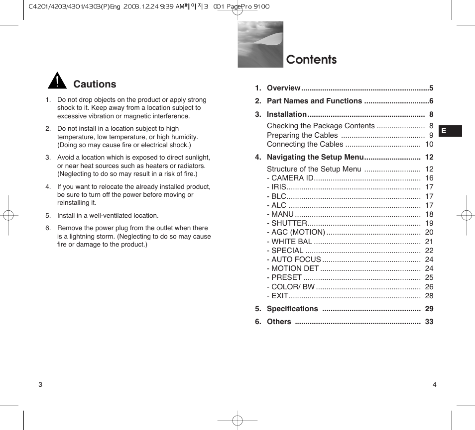 Samsung C4203(P) User Manual | Page 3 / 19