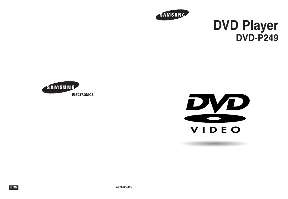 Samsung DVD-P249 User Manual | 17 pages