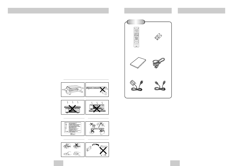 Samsung DVD-HD945/ User Manual | Page 2 / 22