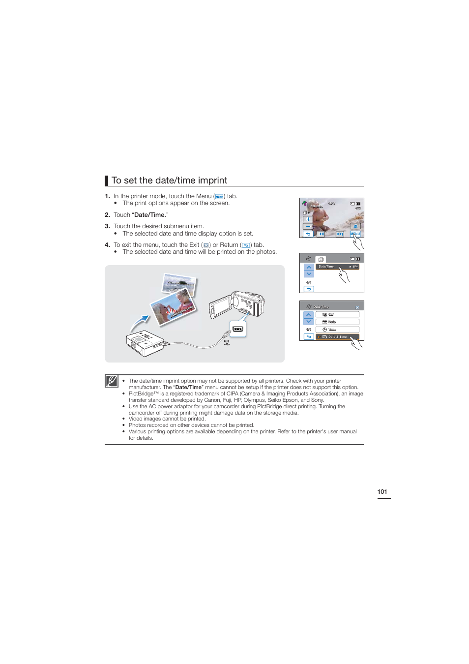 Samsung HMX-H204LP User Manual | Page 109 / 142