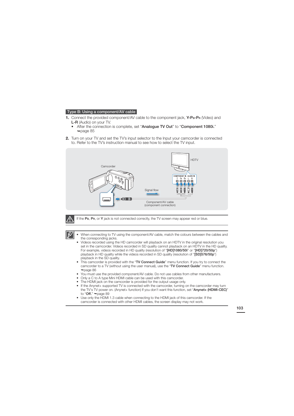 Samsung HMX-H204LP User Manual | Page 111 / 142