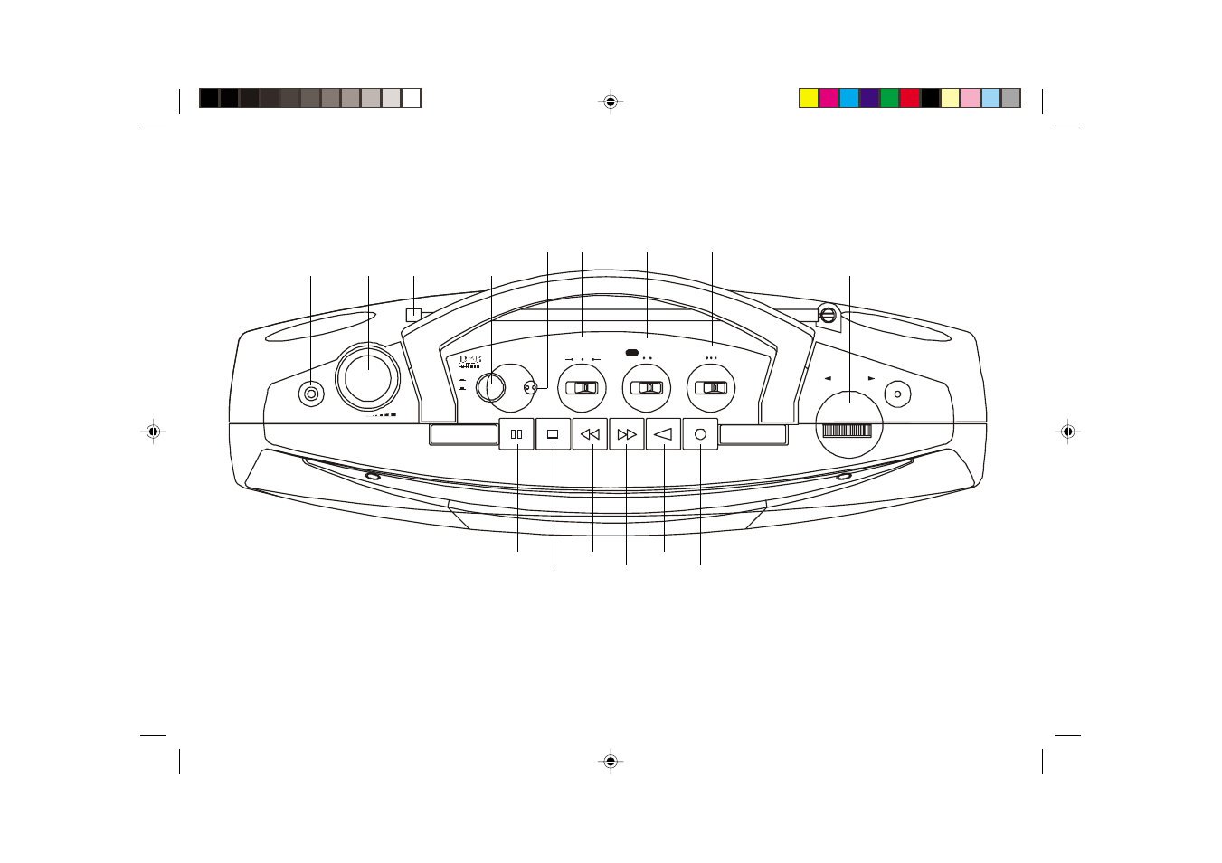 Controls, Top) | Samsung SC9908 User Manual | Page 2 / 20