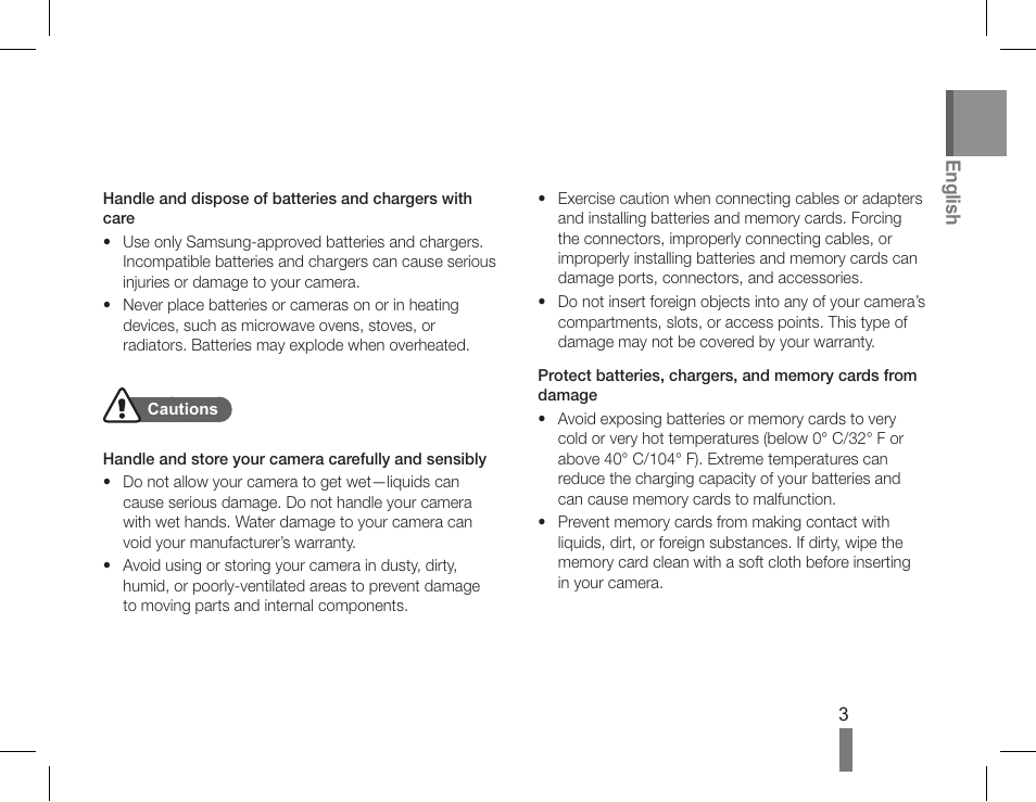 Samsung WB660 User Manual | Page 3 / 32