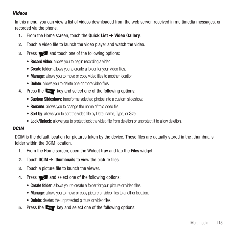 Samsung Behold II SGH-t939 User Manual | Page 121 / 216