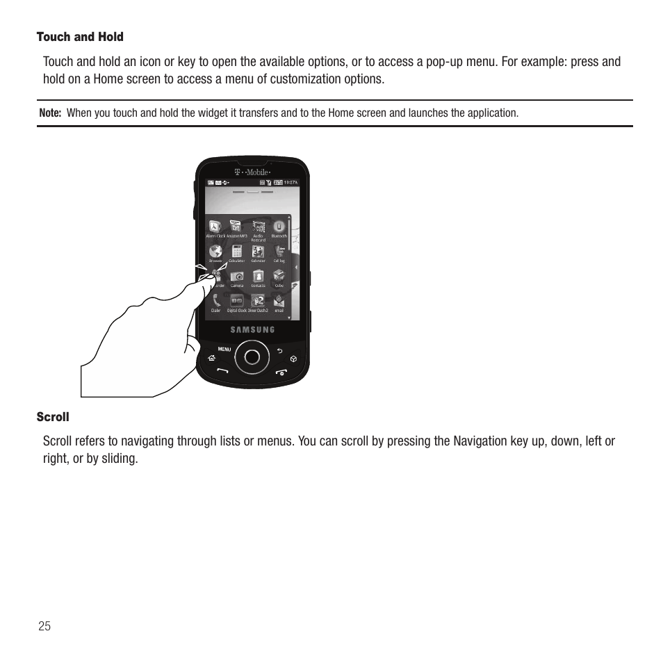 Samsung Behold II SGH-t939 User Manual | Page 28 / 216