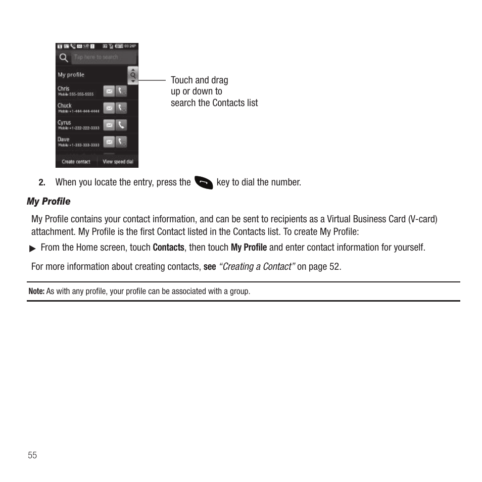 Samsung Behold II SGH-t939 User Manual | Page 58 / 216