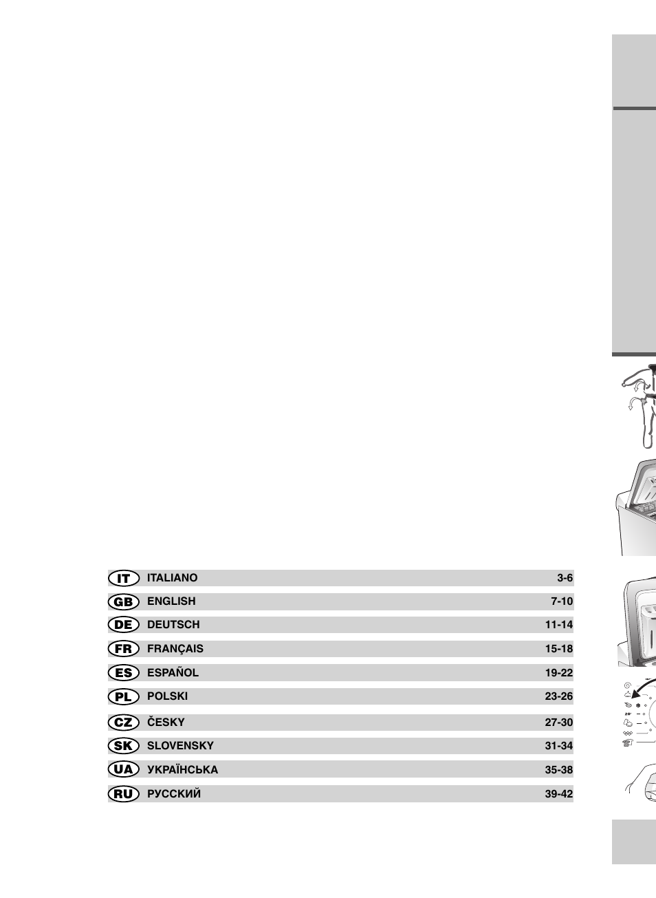 Ardo TLN105L User Manual | Page 2 / 44