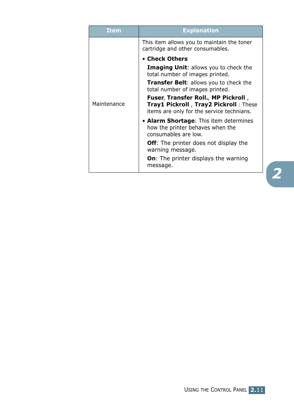 Samsung CLP 500N User Manual | Page 61 / 245