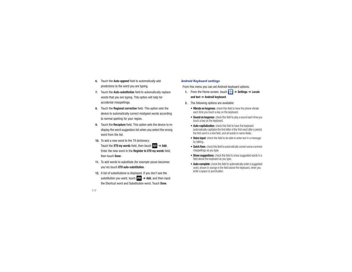 Samsung CAPTIVATE SGH-I897 User Manual | Page 122 / 193