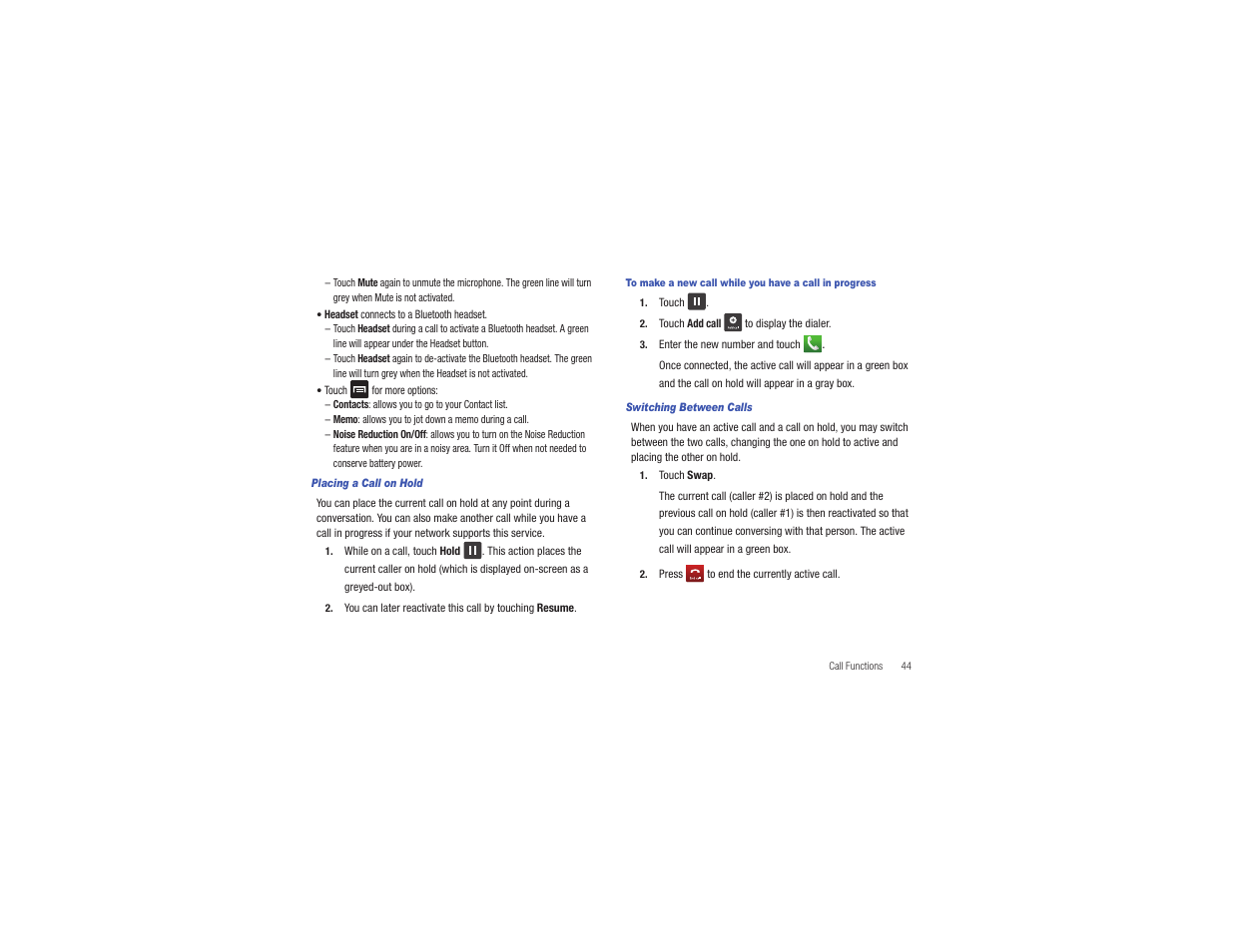 Samsung CAPTIVATE SGH-I897 User Manual | Page 49 / 193